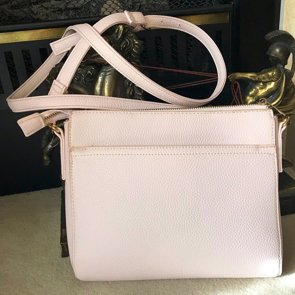 Hey Beautiful, Crossbody/Shoulder Bag, Pale Pink